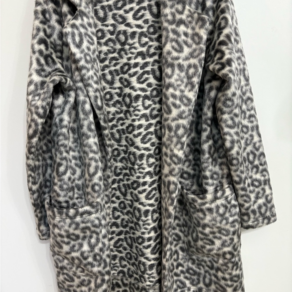 a new day Gray Leopard Print Jacket - Picture 6 of 6